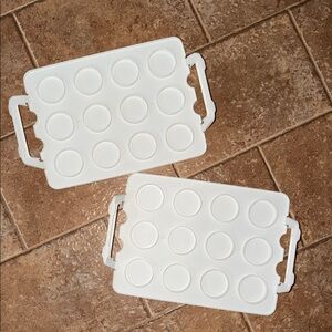 Set of 2 Von Shef Cupcake Inserts